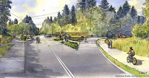 Sportsman Club and New Brooklyn roads intersection. Courtesy illustration