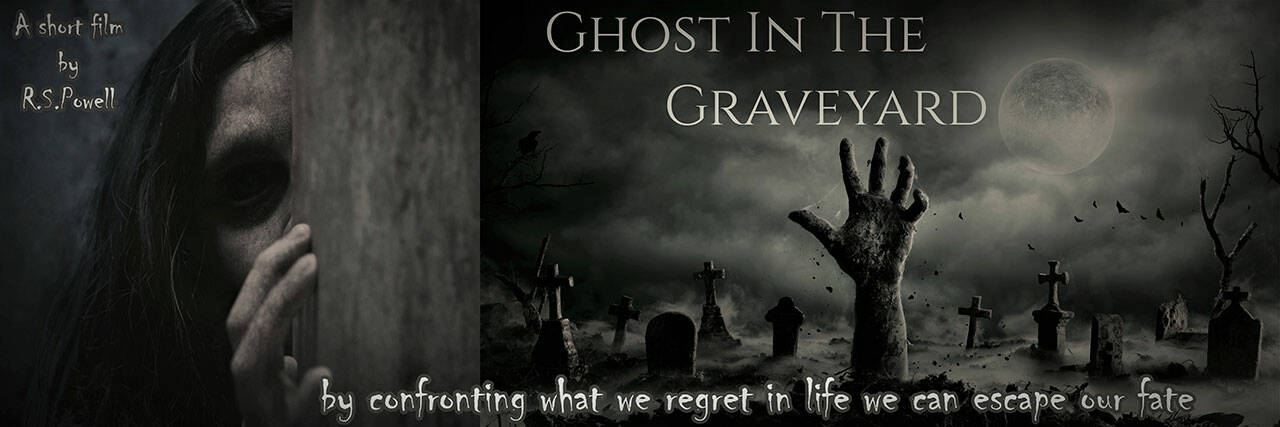 Ghost In The Graveyard movie poster.