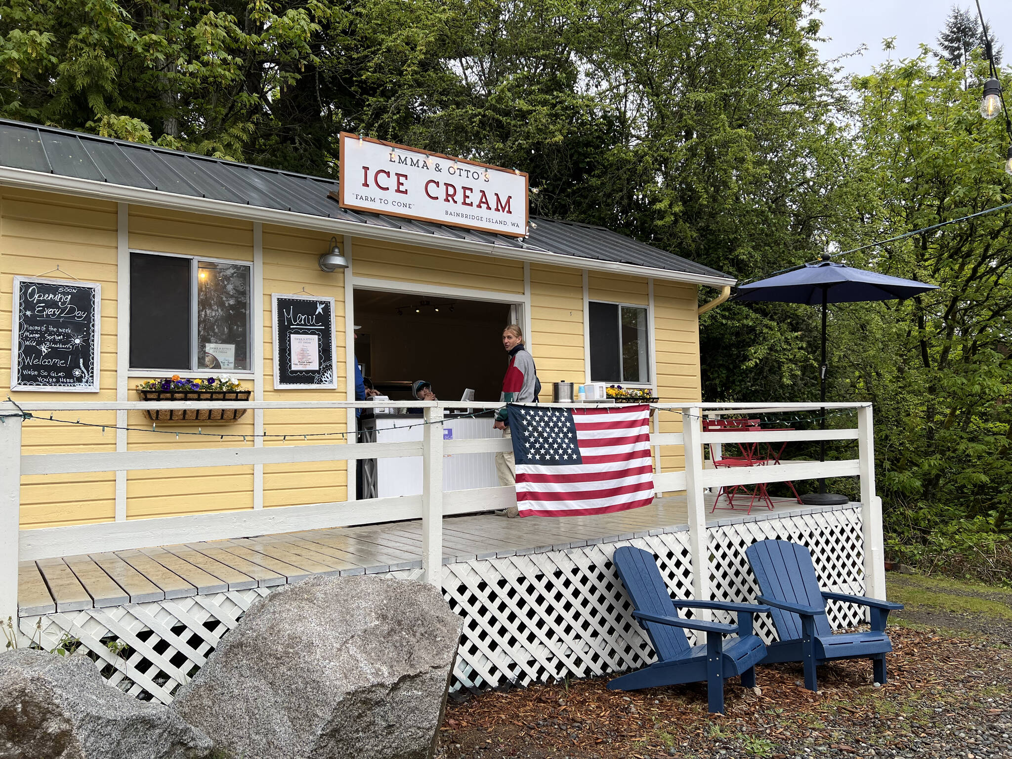 Twins, 9, scoop up jobs, ice cream Bainbridge Island Review