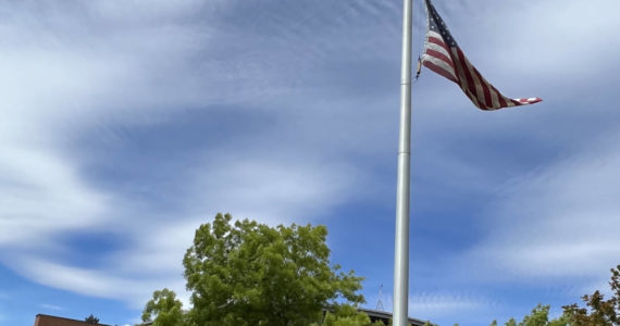 Gov. Jay Inslee directed that state and US flags at all state agency facilities be lowered to half-staff to honor the victims who lost their lives May 24 in Uvalde, Texas. Nancy Treder/Bainbridge Island Review