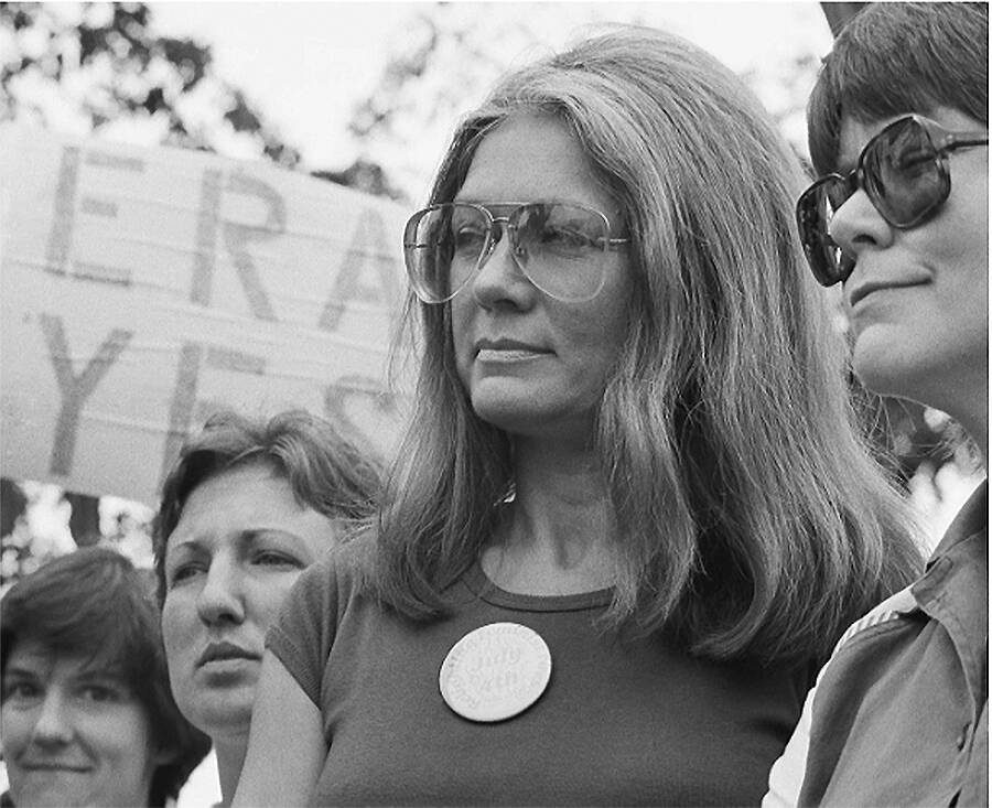 Gloria Steinem led the feminist movement in favor of Title IX. Courtesy Photos
