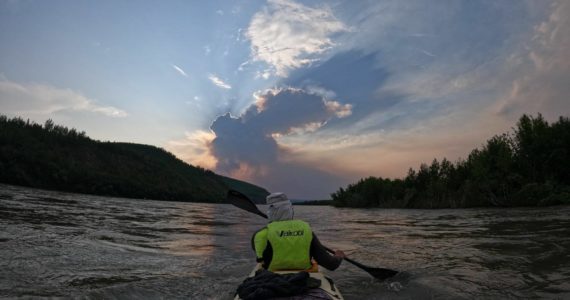 Brian Harmon kayaked in the Yukon 1000 for six days and 10 hours before finishing the race in Alaska. Courtesy Photos
