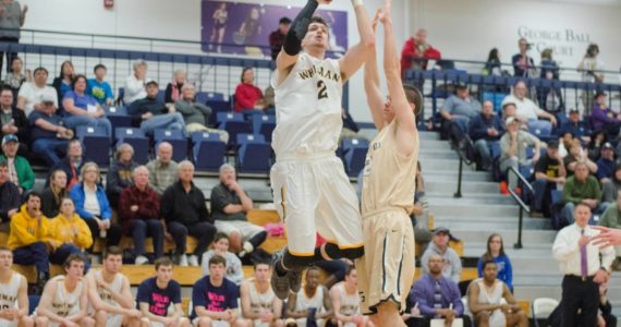 Ben Eisenhardt became the first player at Whitman to be named to the National Association of Basketball Coaches Division 3 All-American Third-Team as a junior.