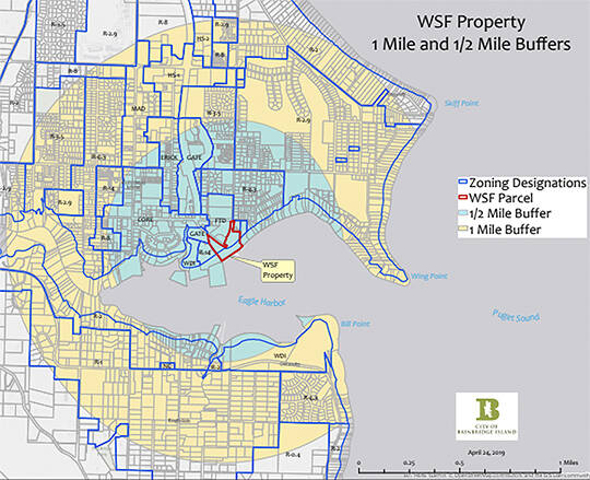 Area of the Housing Design Demonstration Project. Courtesy Map