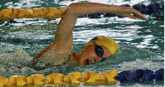 Kathryn Houseman is a key swimmer returning for Bainbridge. File Photo