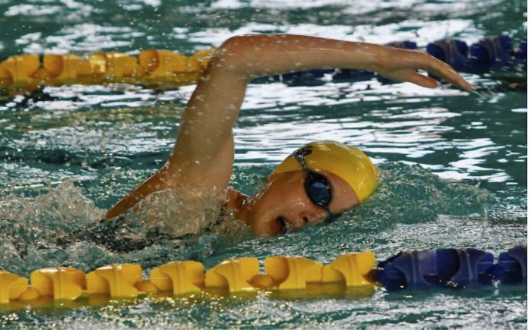 Kathryn Houseman is a key swimmer returning for Bainbridge. File Photo