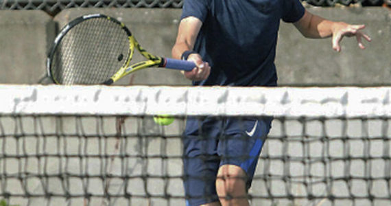 Bainbridge's young standout Jett Peters will be a dark horse for a singles state title. File Photos