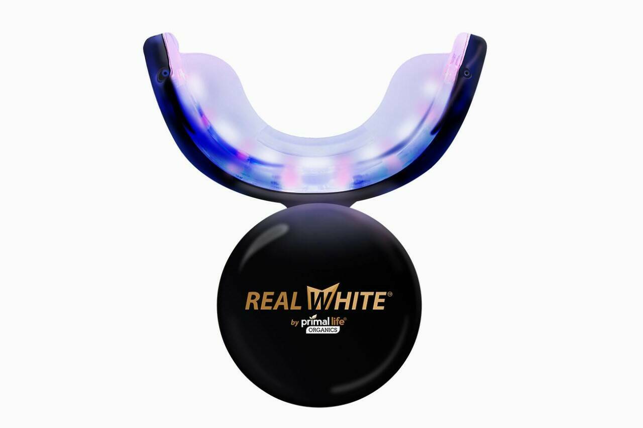 Primal Life Organics LED Teeth Whitening System Reviews Real White