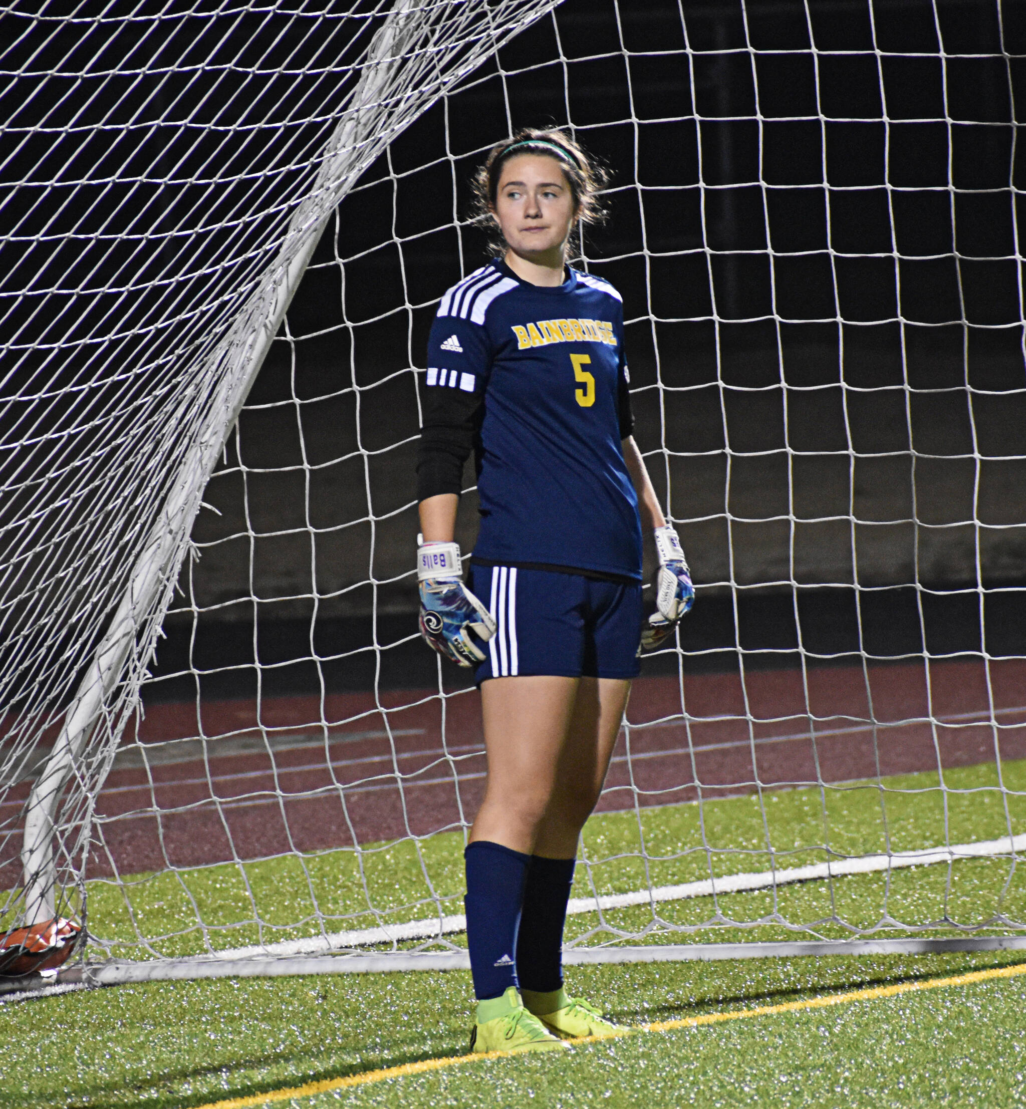 Spartan Megan Hauschild stood tall in the goal, giving up only one shootout goal.