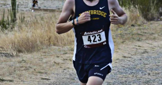 Captain Brodie Strom is leading the Spartans as the top boys runner this season.