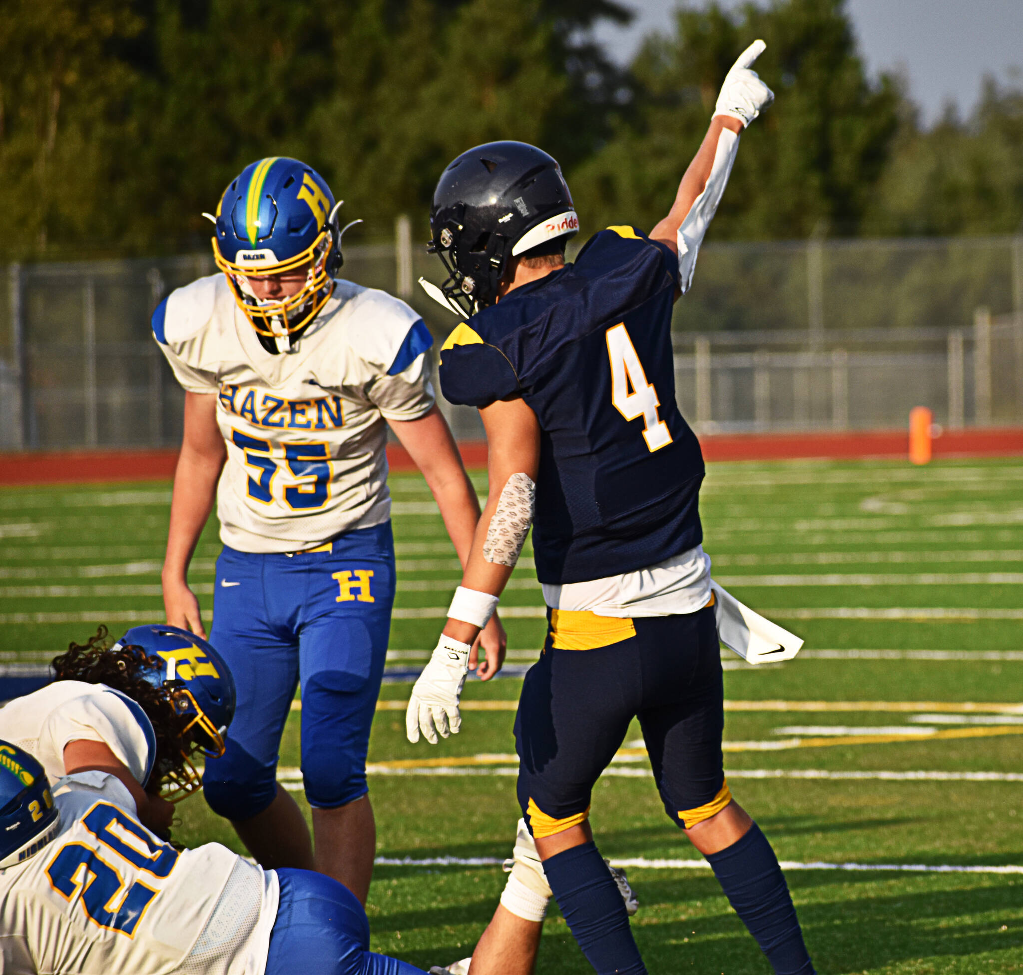 The Bainbridge Spartans are looking to upset the Bremerton Knights at home Oct. 20. File Photo