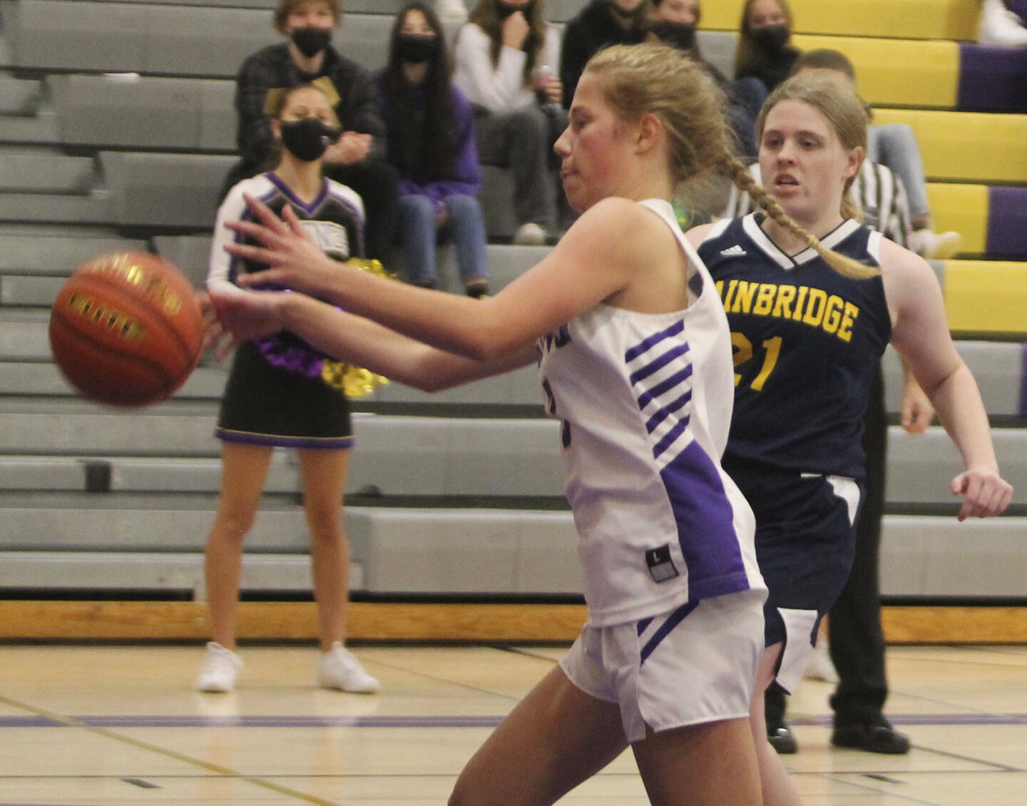 File Photo
North Kitsap’s Evelyn Beers has the potential to be one of the best players in the Olympic League this season.