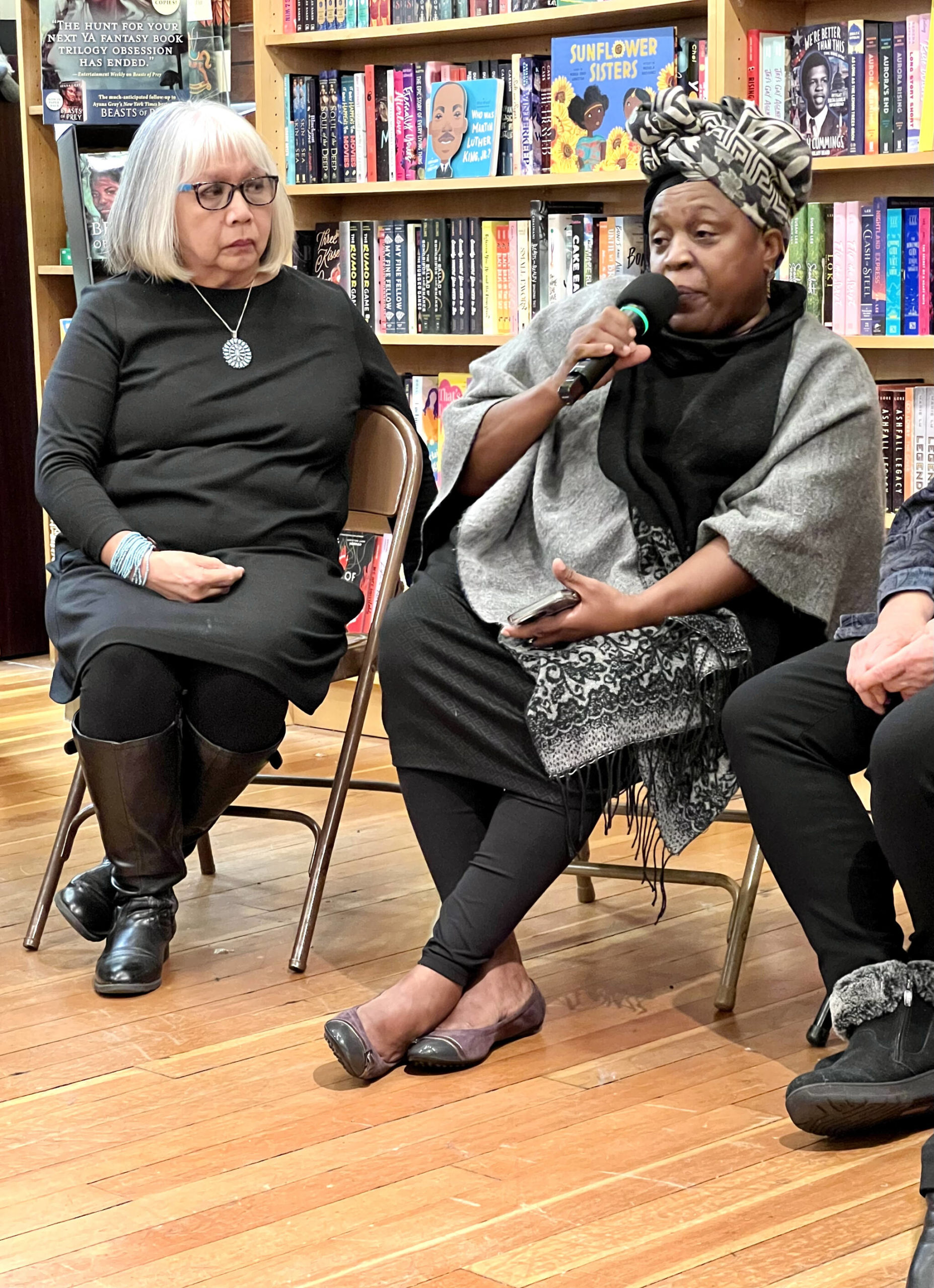 Gina Corpuz, executive producer of the film ‘Honor Thy Mother,’ and civil rights activist Akuyea Karen Vargas speak about the impacts of racism.