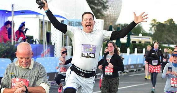 After bring rushed to hospital with sudden back pain, Kyle Burke was referred to Kitsap Physical Therapy, and after six visits and diligently following a protocol at home, he'd recovered well enough to run a marathon the next month. Photo courtesy Kitsap Physical Therapy