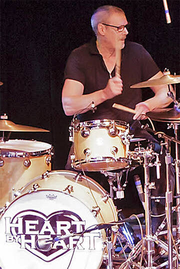 Michael DeRosier, the original Heart drummer.