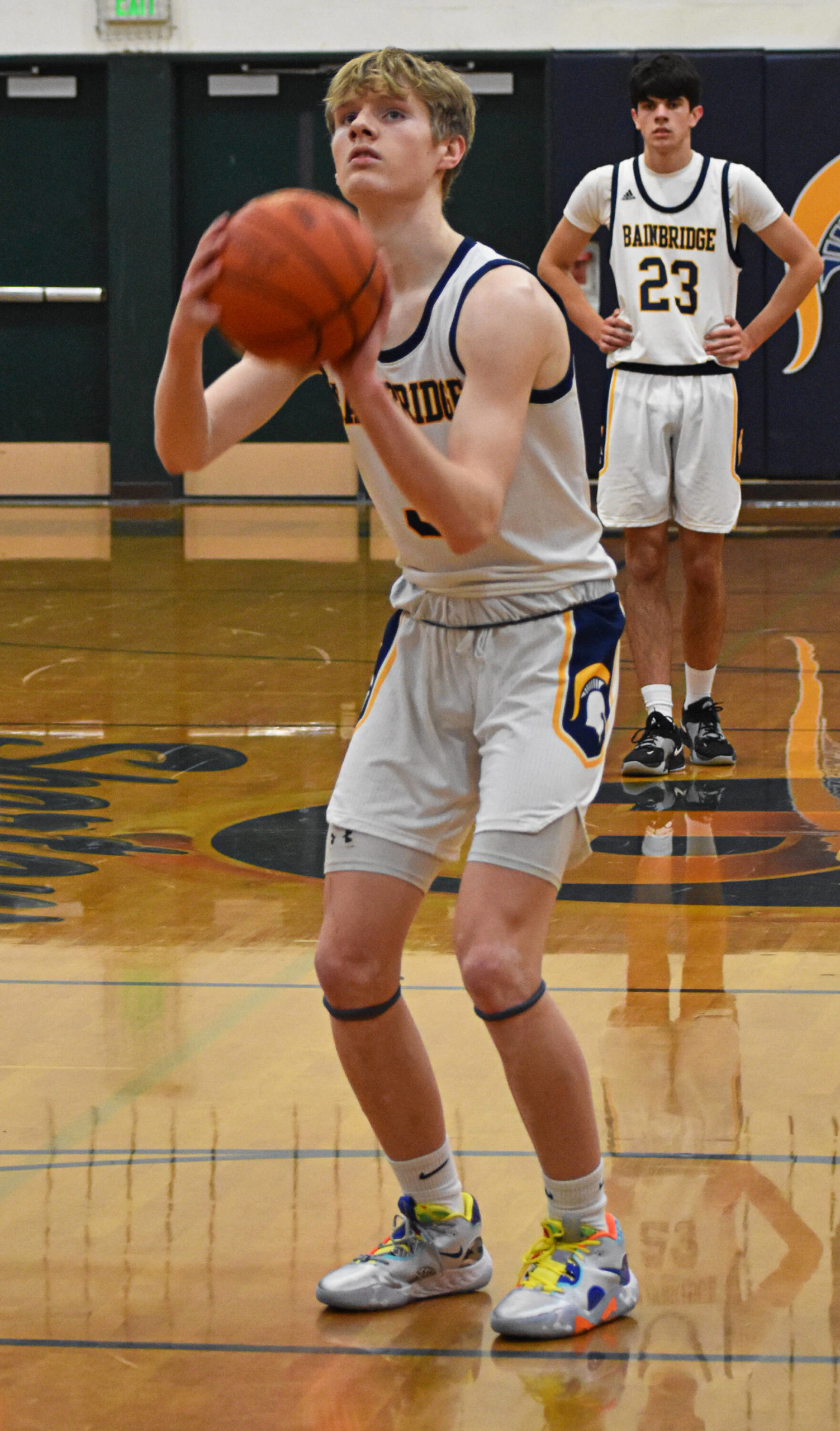 Sam Nylund led the Spartans with 18 points.