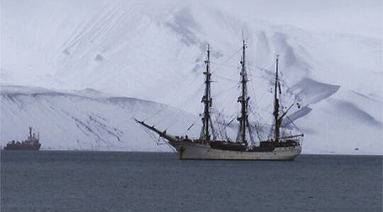 Harry Anderson of Bainbridge Island captured this photo of a tall ship while in Antarctica. Harry Anderson Courtesy Photos