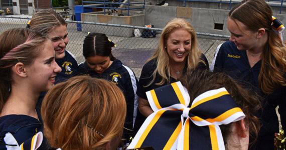 Bainbridge High School cheer coach Tawnya Jackson is retiring. File Photo