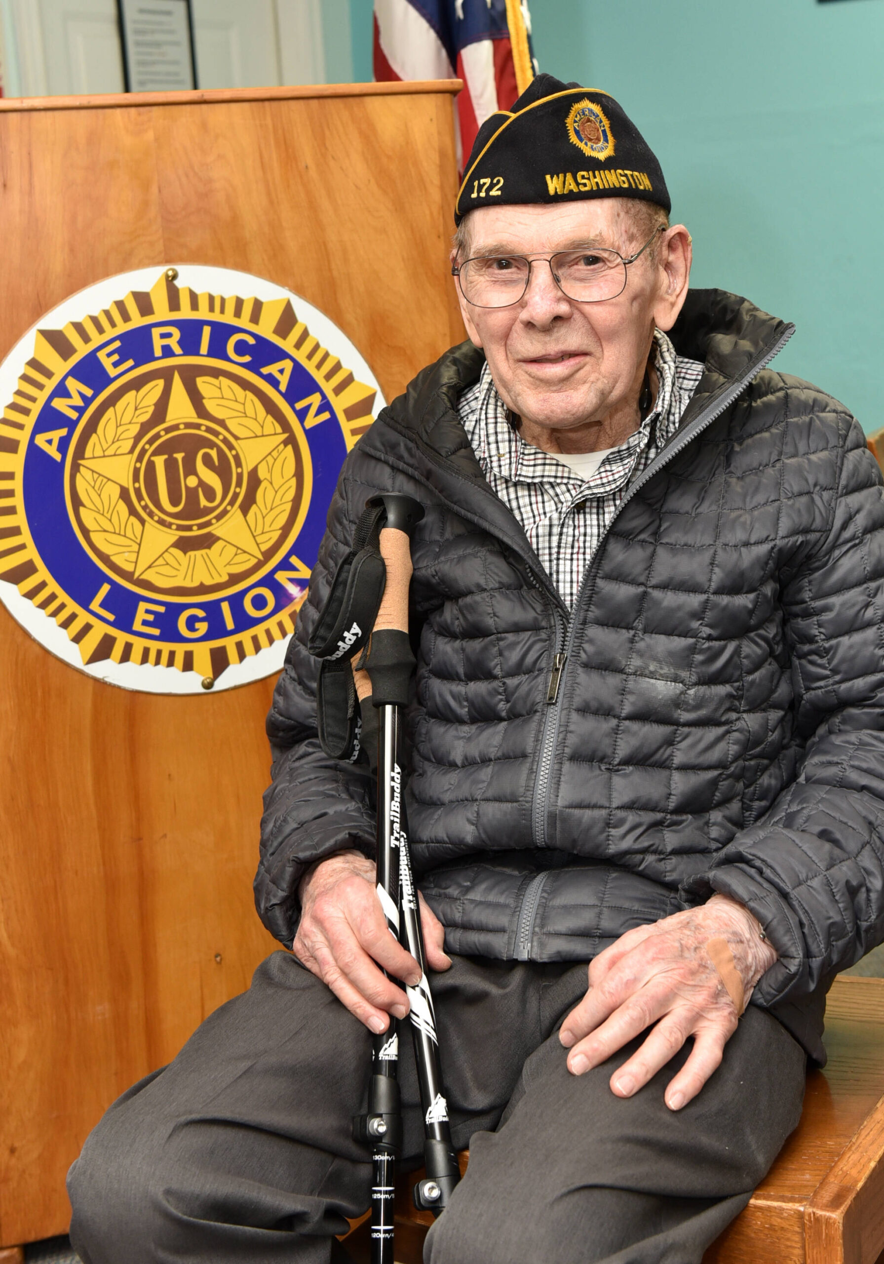 Donald Young is a Korean War veteran and a 70-year member of the Bainbridge Island American Legion Colin Hyde Post 172.