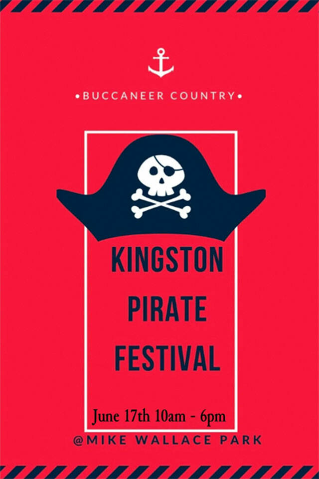 Poster courtesy of the Kingston Pirate Festival.