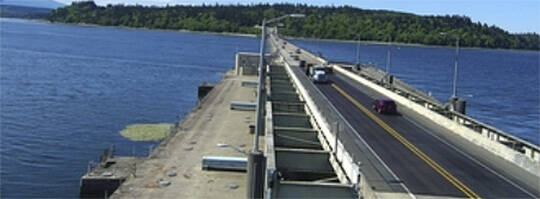 Lots of closures set for Hood Canal Bridge in upcoming weeks. WSDOT courtesy photo