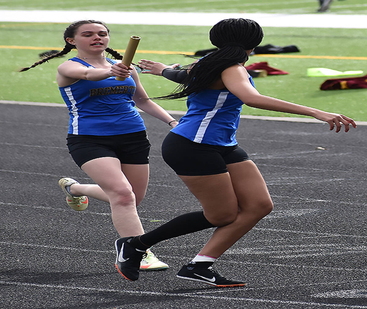 Bremerton will send a few relay teams to compete at state.