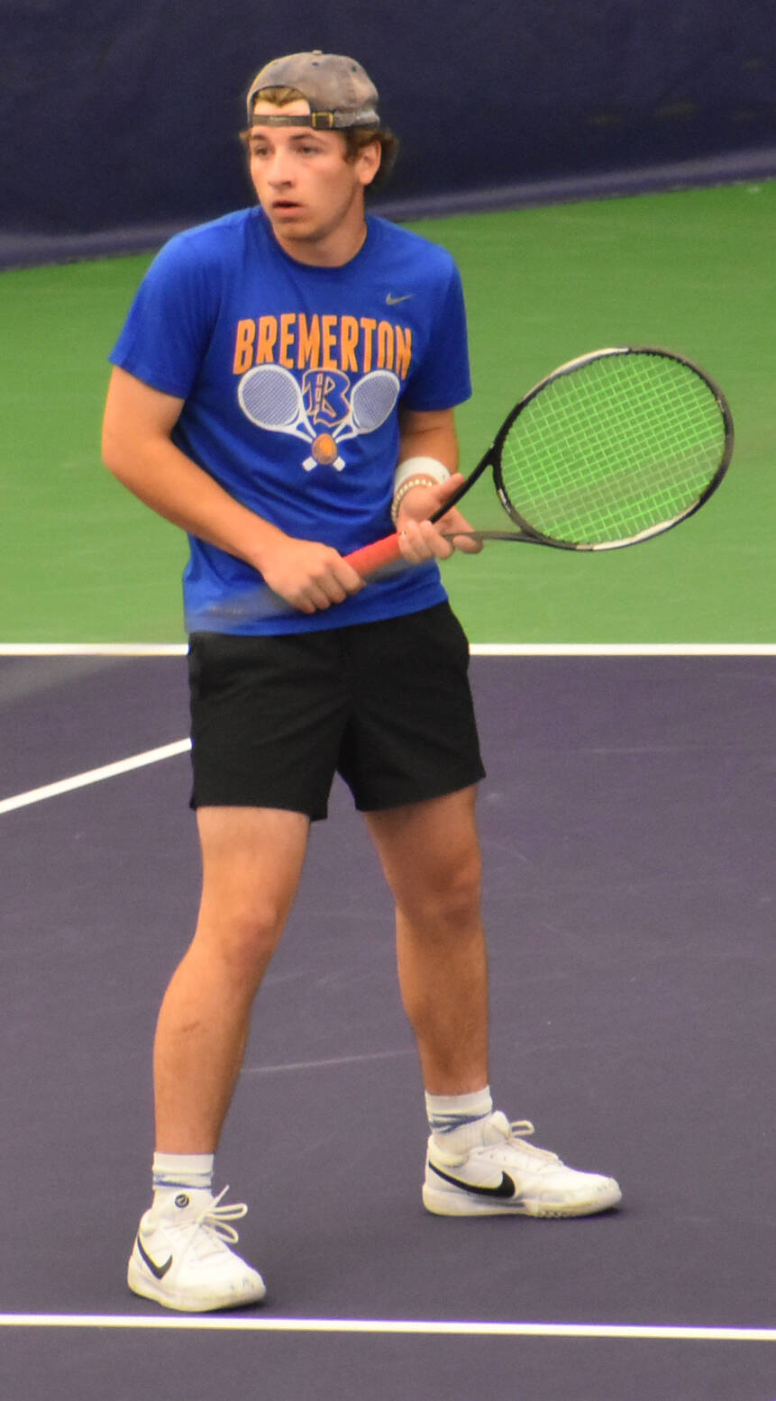 Bremerton’s doubles team of Jackson Warner and Nicho Crowley-Koehler finishes sixth as well.
