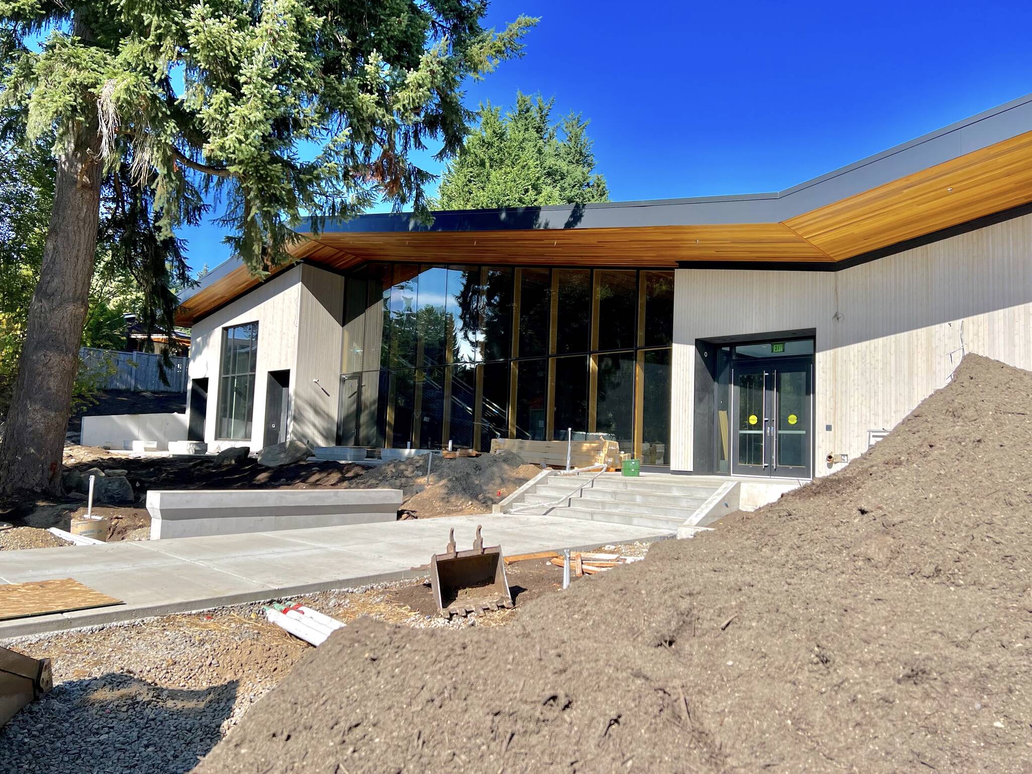 Nancy Treder/Kitsap News Group
The Buxton Center is in the final stages of construction and is expected to be completed by the end of the month. Shows in the new facility will begin in October.