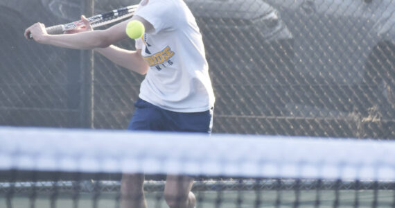 File Photo 
Bainbridge’s tennis team will need to find a new ace and top doubles squad this season.