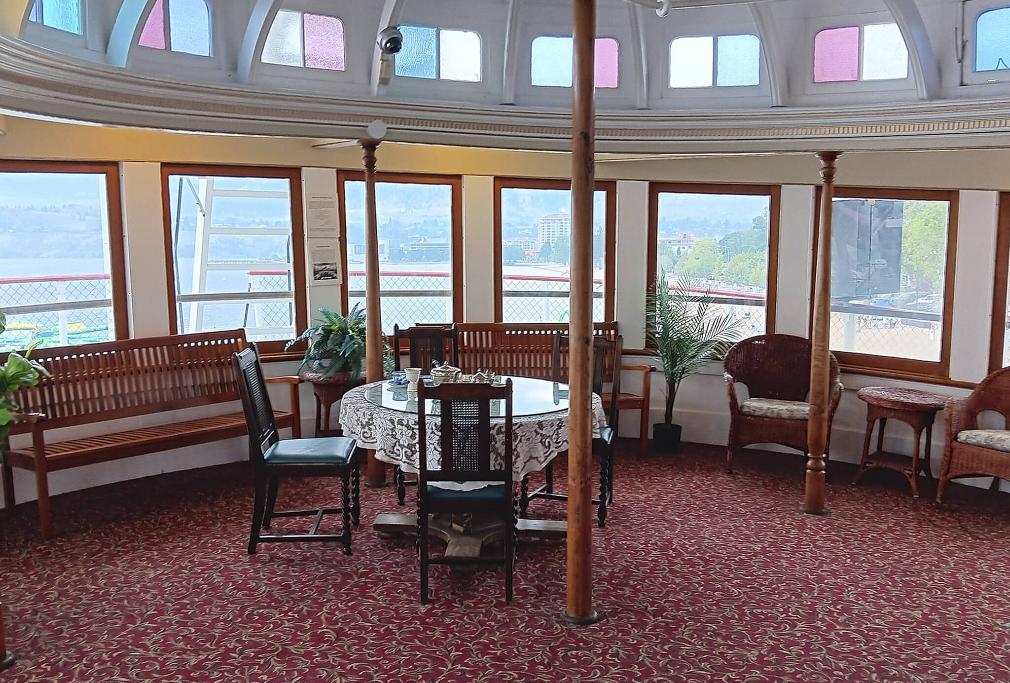 The SS Soumous was a classy way to travel along Okanagan Lake back in the day.