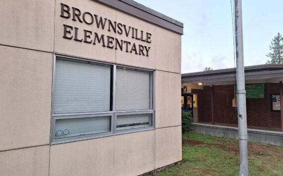 Elisha Meyer/Kitsap News Group
The front entrance side of Brownsville Elementary School.