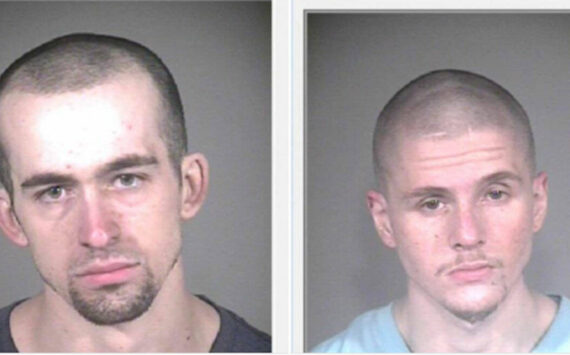 KCSO courtesy photo
Caleb R. Sloan, left, and Azkel J. Strom are suspected in a murder investigation in Poulsbo Oct. 3.