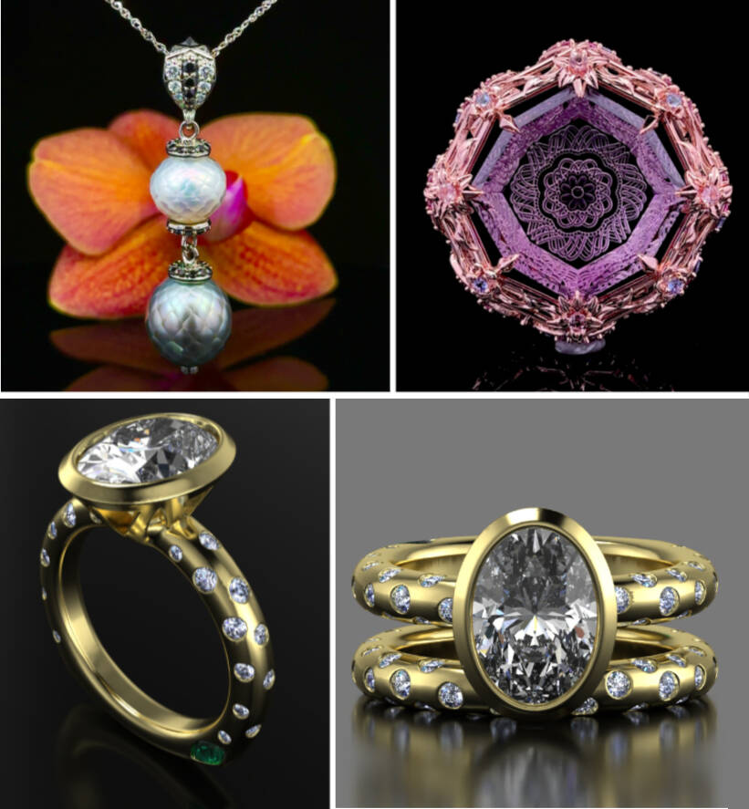 Robin Callahan creates incredible custom jewelry from her studio on Bainbridge Island.