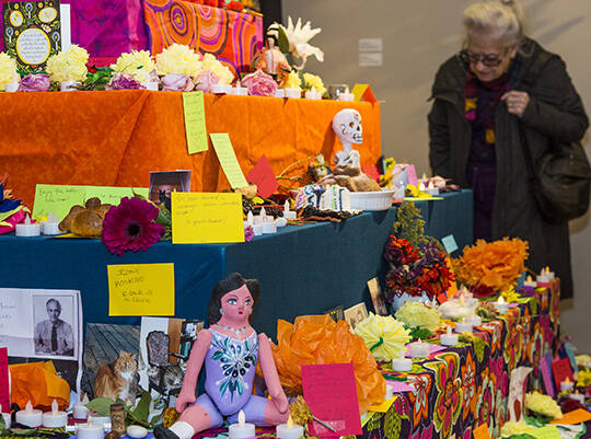 Keith Brofsky courtesy photo
Items placed at the altar at a Day of the Dead celebration.