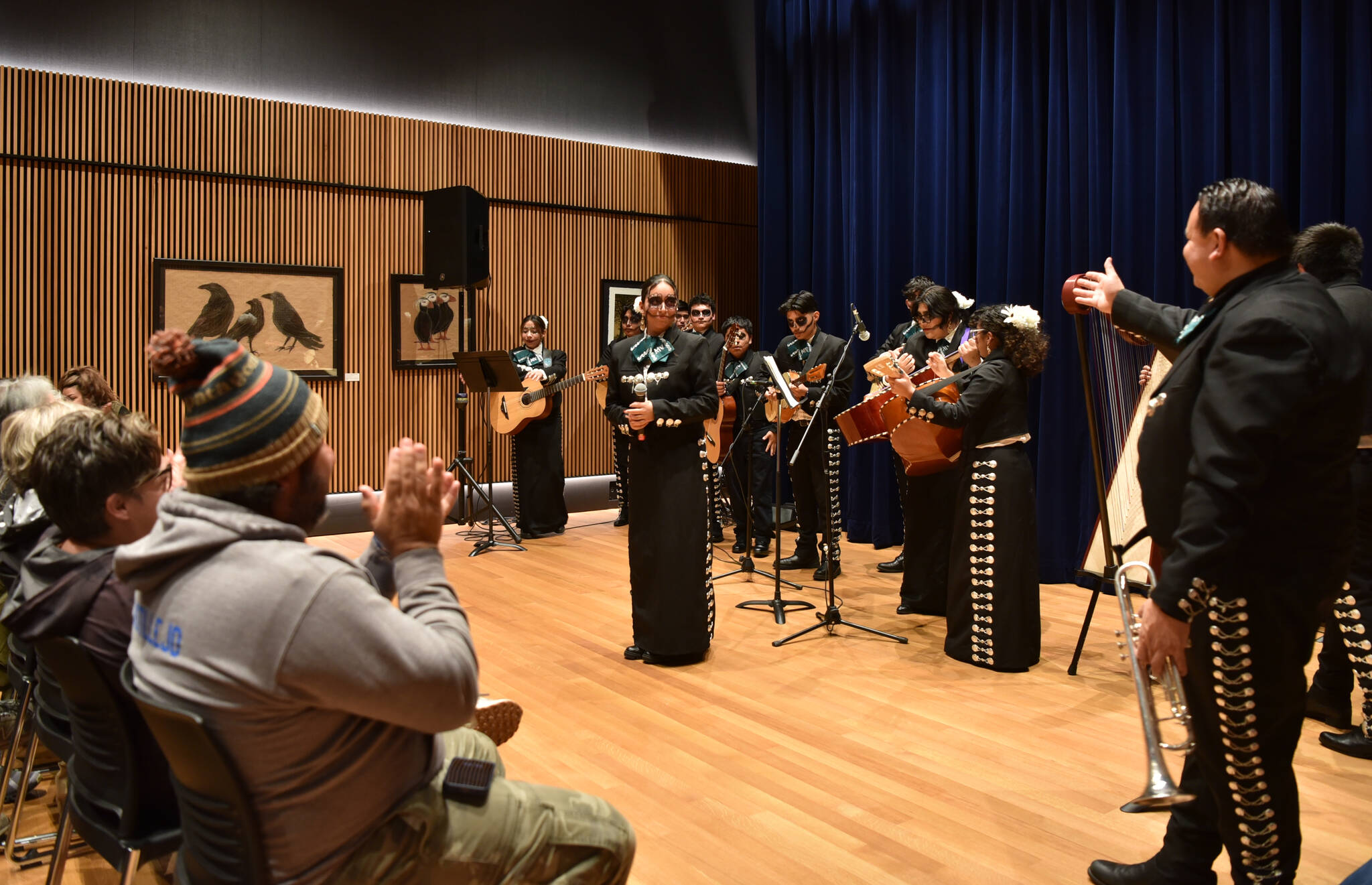 The Mount Vernon High School Mariachi and Folklorico performers give a concert on Bainbridge Island.