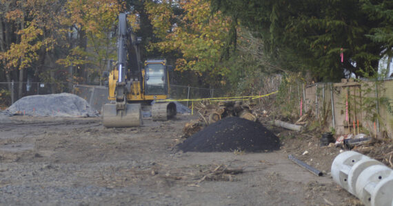Steve Powell/Kitsap News Group Photos
The lot is being cleared for development of a partial affordable housing project.