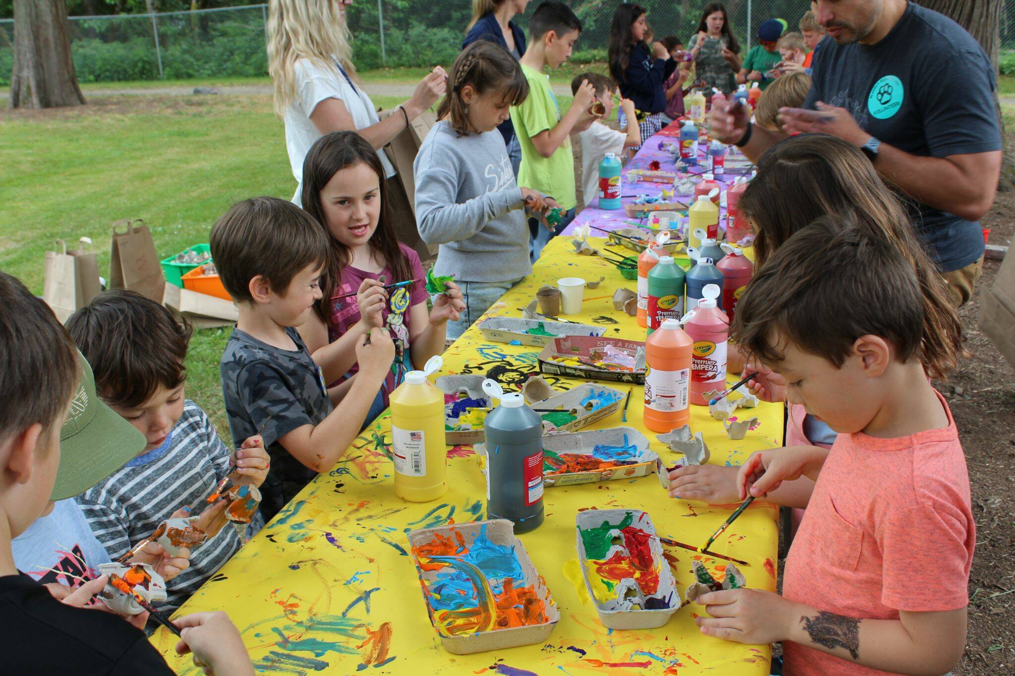 BISD courtesy photo
Students enjoy arts and crafts at the annual Maker Faire.