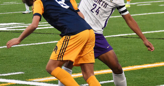 Nicholas Zeller-Singh/Kitsap News Group photos
North Kitsap defeats Bainbridge 3-1 March 12.