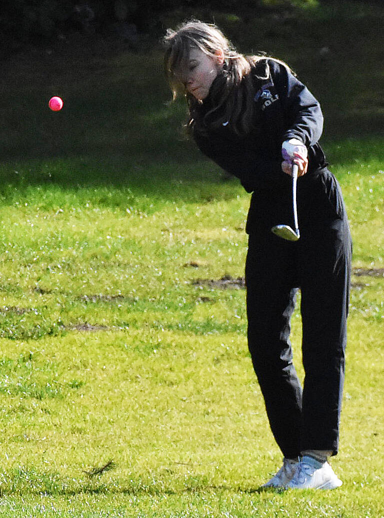 Viking Leila Hansen finishes with a 69 at Port Ludlow.