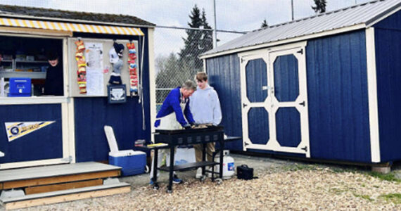 Boosters courtesy photo
The Bainbridge High School Baseball Boosters Club purchased a new shed and converted the old one into a permanent concession stand. Burgers, hot dogs, popcorn, candy and more are sold during home games. Funds go to the baseball program.