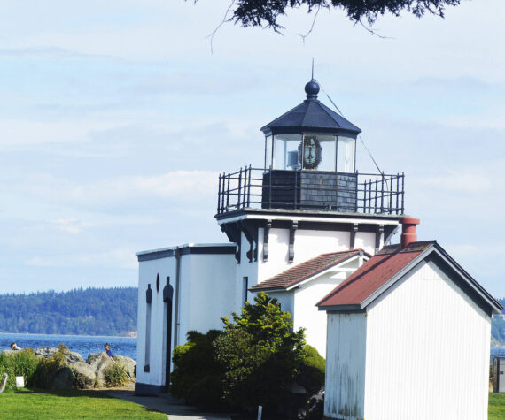 <p>Steve Powell/Kitsap News Group photos</p>
                                <p>The Point No Point Lighthouse at Hansville is a popular spot in North Kitsap.</p>