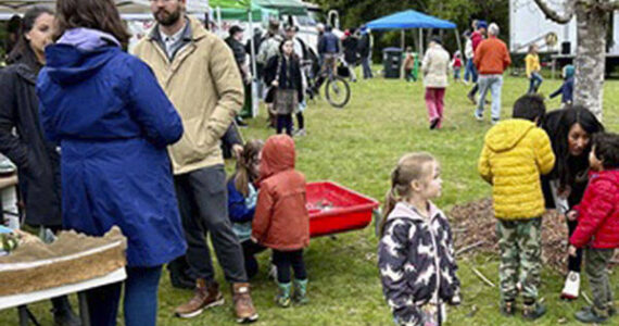 Peter Gammell/Kitsap News Group photos
Numerous Earth Day booths were set up at Battle Point Park on Bainbridge Island to talk to visitors about the environment last Saturday.