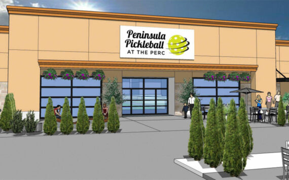 Clay Roberts courtesy images
A rendering shows what the regional pickleball facility in Poulsbo could look like.