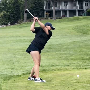 Nathaniel McKinley courtesy photo
Viking Calia Corden finishes 26th in the 2A state golf tournament.