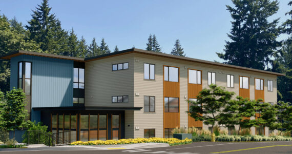 HRB courtesy image
A rendering of the affordable housing project.