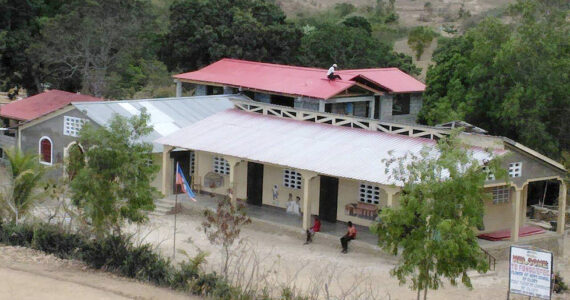 Theard Elficasse courtesy photos
The Flower of Hope School in Clory, Haiti with the middle school in the back with the red roof.