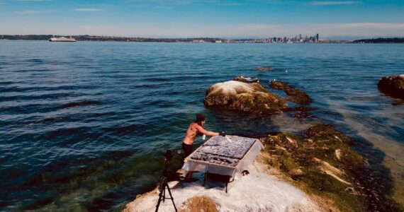 Benjamin Judah Harrison courtesy photos
Blakely Rock lost art excursion.