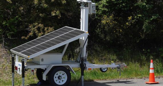 Joshua Kornfeld/Kitsap News Group
Line-cutting traffic cameras on Highway 305.