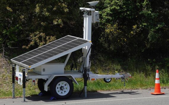 Joshua Kornfeld/Kitsap News Group
Line-cutting traffic cameras on Highway 305.