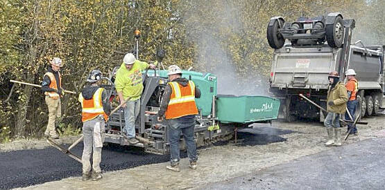 COBI courtesy photo
Paving took place last week on Madison Avenue and Foster Road following the installation of the Pressure Reducing Valve (PRV) vaults.